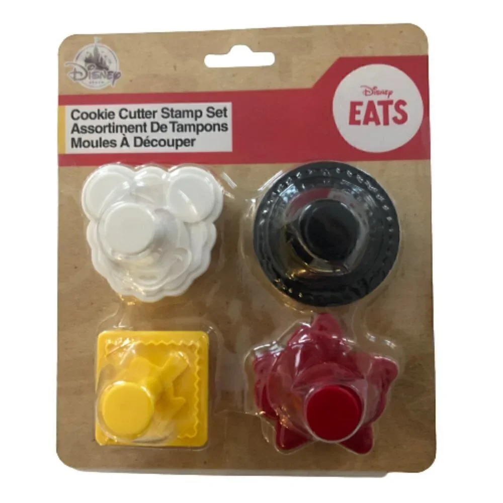 ❣️DISNEY Mickey Mouse Cookie Cutter Stamp Set #2435